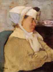 Woman With A Bandage