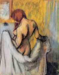 Woman With A Towel