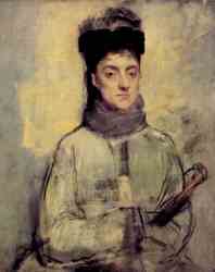 Woman With An Umbrella