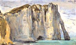 Cliff At Etretat