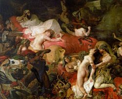 The Death Of Sardanapalus (1827-28