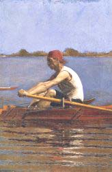 John Biglin In A Single Scull 1