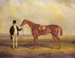 A Gentleman Holding Dangerous The Winner Of The Derby