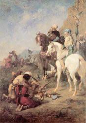 Falcon Hunting In Algeria