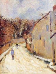 Osny - Rue De Pontoise - Winter