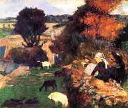 Breton Shepherdess