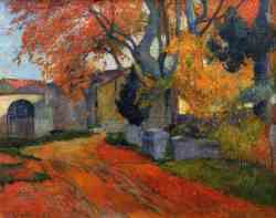 Lane At Alchamps -  Arles