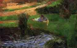 Pond With Ducks