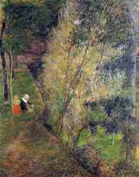 Pont-Aven Woman And Child
