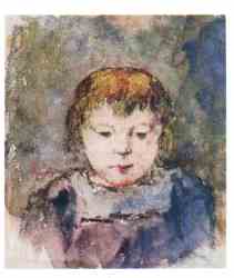 Portrait Of Gauguin’s Daughter Aline