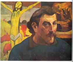 Self Portrait With Yellow Christ