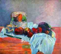 Still’Life With Basket And Knife