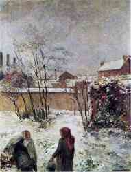 The Garden In Winter -  Rue Carcel