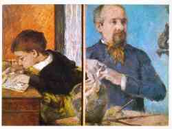 The Sculptor Aube And His Son