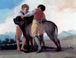 Boys With Bloodhounds (1786-1787)