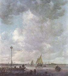 Marine Landscape With Fishermen