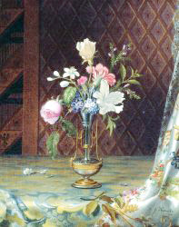 Vase Of Mixed Flowers