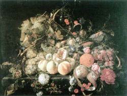 Still’Life With Flowers And Fruit