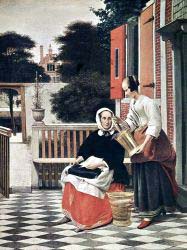 Woman And Maid