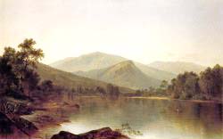 View On The Androscoggin River - Maine