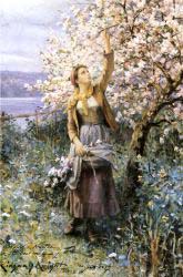 Gathering Apple Blossoms