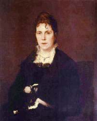 Portrait Of Sophia Kramskaya, The Artist’s Wife