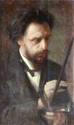 Portrait Of The Artist Grigory Myasoyedov