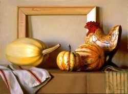 Squash And Rooster