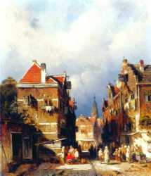 A Dutch Street Scene