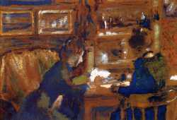 Two Women In An Interior