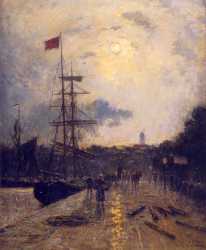 A Quay At Caen