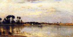 The Seine At Îleute;le Saint-Denis