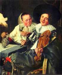 Carousing Couple