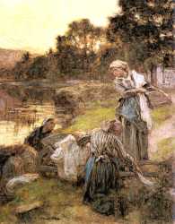 Washerwomen By The Banks Of The Marne 3