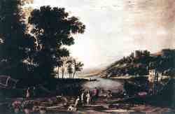 Landscape With Merchants