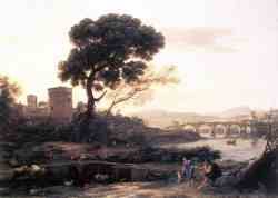 Landscape With Shepherds - The Pont Molle