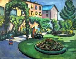 The Macke-s Garden At Bonn