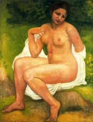 Seated Bather