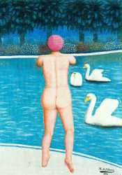 Mujer Desnuda En Un Estanque