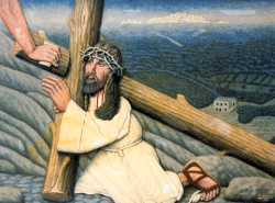 Jesucristo Con La Cruz A Cuestas