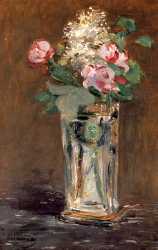 Flowers In A Crystal Vase 1