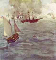 Battle Of The Kearsarge And The Alabama