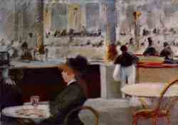 Interior Of A Cafe