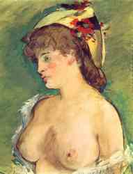 La Blonde Aux Seins Nus (1880)