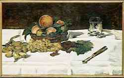 Nature Morte Fruits Sur Une Table (1864)