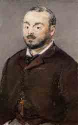 Portrait Of The Composer Emmanual Chabrier