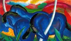The Large Blue Horses