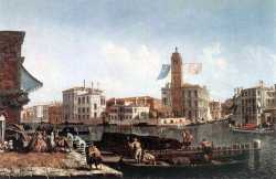 The Grand Canal With The Fishmarket