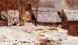 Cottages In The Snow