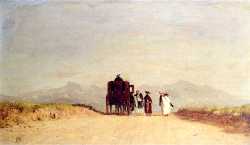A Journey-s Pause In The Roman Campagna
